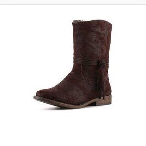 Rampage Girl Brown Kaydence Western Boots Size 3